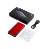Внешний аккумулятор «Forge» v.2, металл, 10000mah, красный