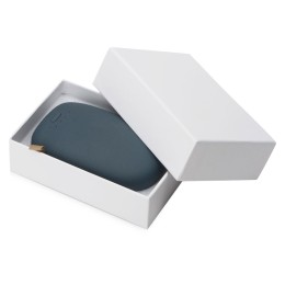 Внешний аккумулятор в форме камня «Stone», 10400 mAh, темно-серый