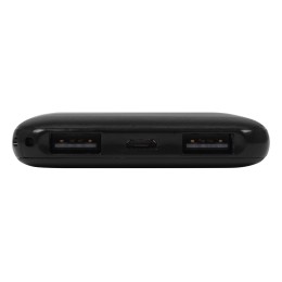 Портативное зарядное устройство"Grind", 5000 mAh, черный