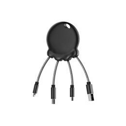 Портативное зарядное устройство «Octopus Booster», 1000 mAh, черный