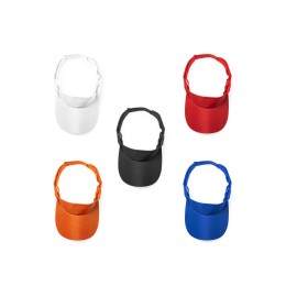 Козырек WIZER из мягкой микрофибры, красный