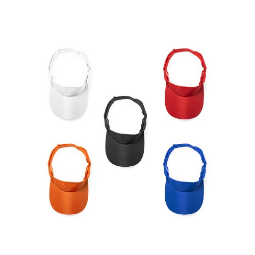 Козырек WIZER из мягкой микрофибры, красный