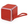 Портативная колонка «Cube» с подсветкой, красный