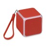 Портативная колонка «Cube» с подсветкой, красный