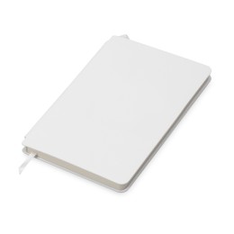Блокнот «Notepeno» 130x205 мм с тонированными линованными страницами, белый