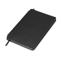 Блокнот «Notepeno» 130x205 мм с тонированными линованными страницами, черный (Р)