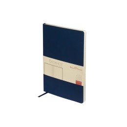 Блокнот А5 "Megapolis Flex Velvet", темно-синий