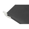 Блокнот «Notepeno» 130x205 мм с тонированными линованными страницами, серый