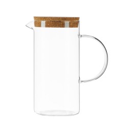 Стеклянный кувшин с крышкой из пробки "Fiz"