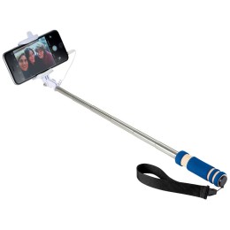 Мини селфи палка со шнурочком, ярко-синий