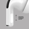 Беспроводные наушники с микрофоном Air Pro 2 ANC, TWS, BT 5.3, 300 мАч, ANC, QI, белый, Deppa