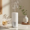 Увлажнитель воздуха с подсветкой "Breathe", белый/серебристый