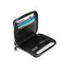 Картхолдер на молнии для 8 пластиковых карт с RFID защитой "Fabrizio", черный