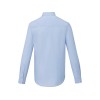Cuprite Мужская рубашка с длинным рукавом, изготовленная из натуральных материалов, которые отвечают стандарту GOTS - Светло-синий