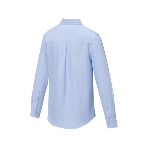 Pollux Мужская рубашка с длинными рукавами, светло-синий