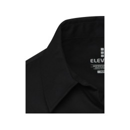 Citrine женская рубашка из твила - сплошной черный