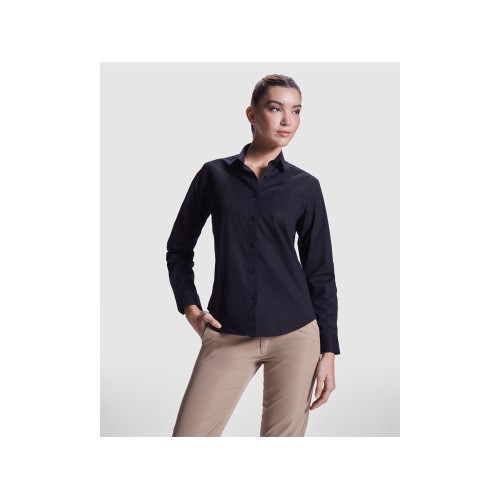 MOSCU WOMAN рубашка д/р, черный