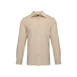 Alum вельветовая рубашка унисекс - Oatmeal