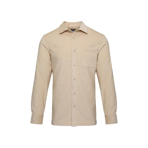 Alum вельветовая рубашка унисекс - Oatmeal