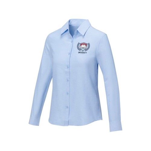 Pollux Женская рубашка с длинным рукавом, синий