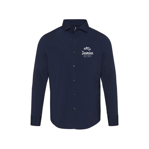 Carnelian мужская рубашка из поплина - Navy Blue