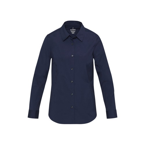 Carnelian женская рубашка из поплина - Navy Blue