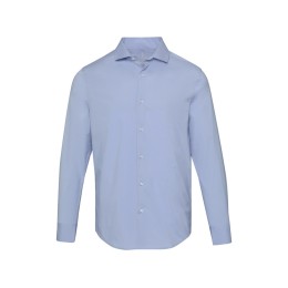 Carnelian мужская рубашка из поплина - Голубой