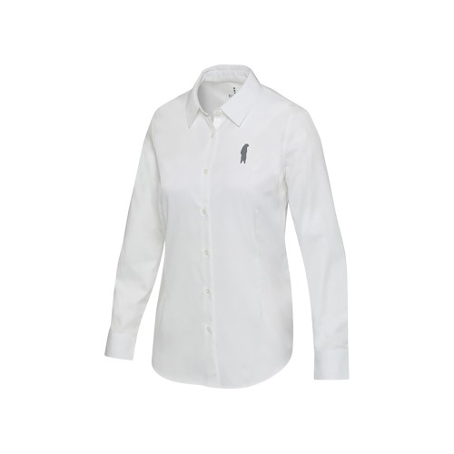 Citrine женская рубашка из твила - Белый