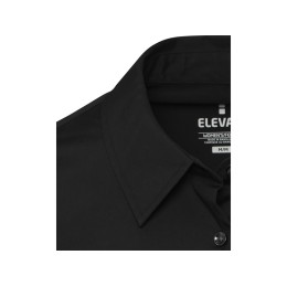 Carnelian женская рубашка из поплина - сплошной черный