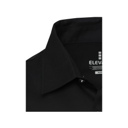 Citrine мужская рубашка из твила - сплошной черный