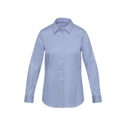 Citrine женская рубашка из твила - Голубой