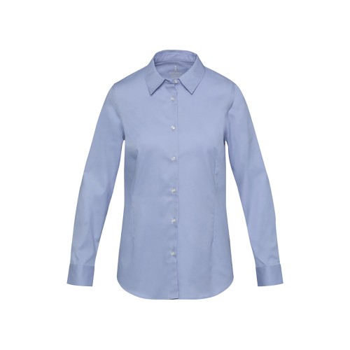 Citrine женская рубашка из твила - Голубой