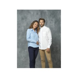 Pollux Мужская рубашка с длинными рукавами, storm grey