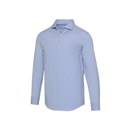Carnelian мужская рубашка из поплина - Голубой