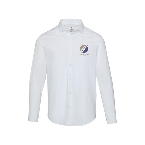 Carnelian мужская рубашка из поплина - Белый