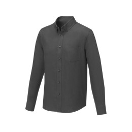 Pollux Мужская рубашка с длинными рукавами, storm grey