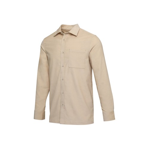 Alum вельветовая рубашка унисекс - Oatmeal