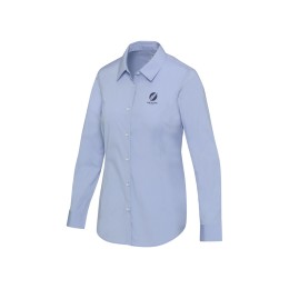 Carnelian женская рубашка из поплина - Голубой