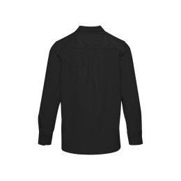 Alum вельветовая рубашка унисекс - сплошной черный