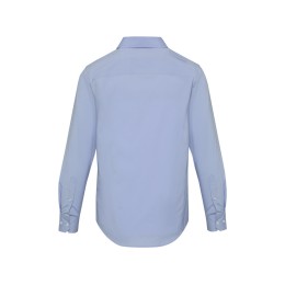 Carnelian мужская рубашка из поплина - Голубой
