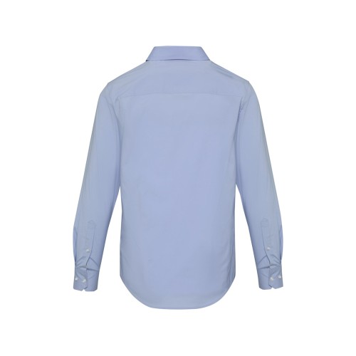 Carnelian мужская рубашка из поплина - Голубой