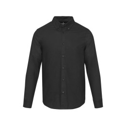 Sphene мужская рубашка оксфорд - сплошной черный