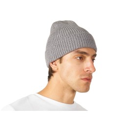 Шапка Nordend, крупный риб, серый меланж