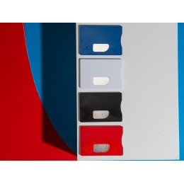 Защитный RFID чехол для кредитной карты "Arnox", красный