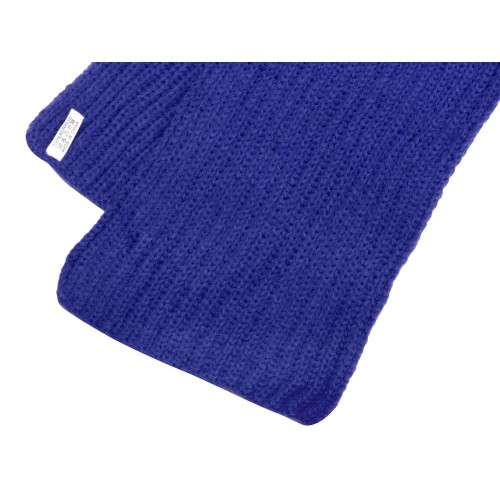 Шарф Nordend, крупный риб, классический синий