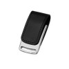Флеш-карта USB 2.0 16 Gb с магнитным замком "Vigo", черный/серебристый