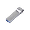 USB 2.0-флешка на 128 Гб с мини чипом, компактный дизайн, боковое отверстие для цепочки