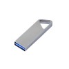 USB 3.0-флешка на 32 Гб с мини чипом, компактный дизайн, отверстие треугольной формы для цепочки