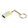 USB-флешка на 8 Гб в виде "Кулона" с кристаллами, мини чип, золотой