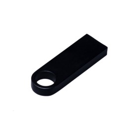USB 3.0-флешка на 128 Гб с мини чипом и круглым отверстием, черный